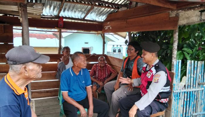 Personil Polsek Prabumulih Barat Patroli Rutin Wujudkan Kamtibmas Aman dan Kondusif