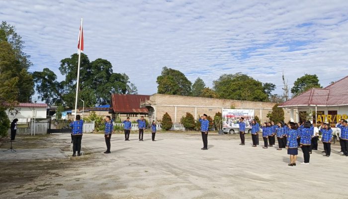 Kantor Pertanahan Humbahas Laksanakan Upacara Peringatan Hari Sumpah Pemuda