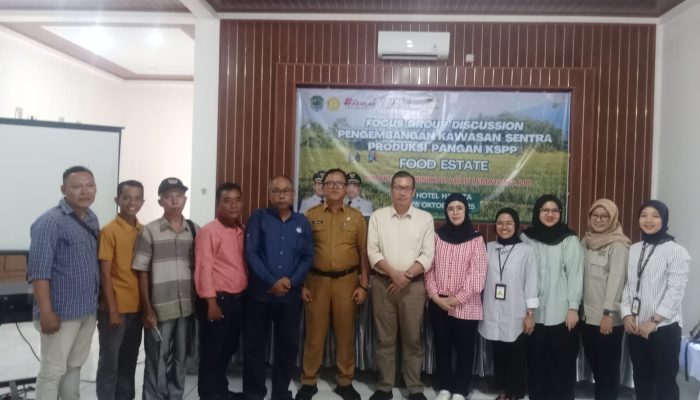Dinas Pertanian Pali Gelar Focus Group Giscussion Terkait Pengembangan Kawasan Sentra Produksi Pangan