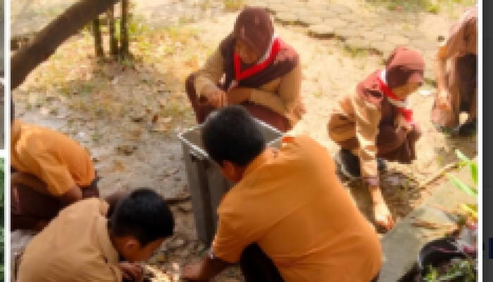 World Clean Up Day, SDN 35 Talang Ubi Gelar Giat Bersih Lingkungan Sekolah