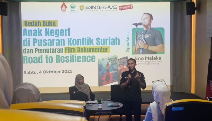 Duta Damai Jateng Gelar Bedah Buku dan Nobar Film di Kendal, Ajak Pemuda Pahami Bahaya Terorisme