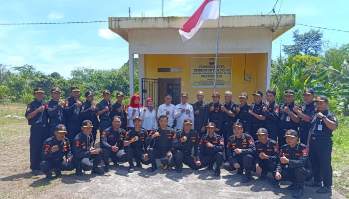 Kunjungan Kesbangpol Prabumulih Ke Sekretariat Senkom Mitra Polri Prabumulih