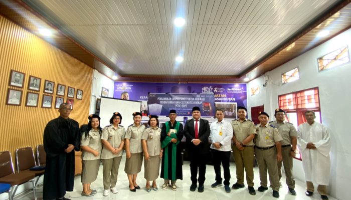 Kepala Kantor Pertanahan Humbahas Lantik Panitia Ajudikasi PTSL Humbang Hasundutan TA 2025