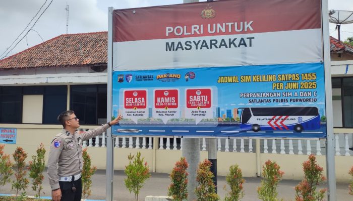 Hadirkan Program “Sikomo”, Satlantas Polres Purworejo Berinovasi Dalam Pelayanan SIM Sambil Ngopi