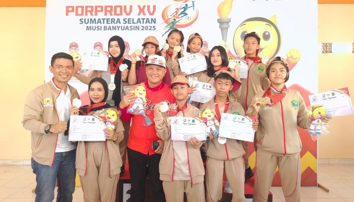Atlit Cabor Menembak Berhasil Raih 7 Medali Untuk PALI di Porprov Sumsel Ke XV