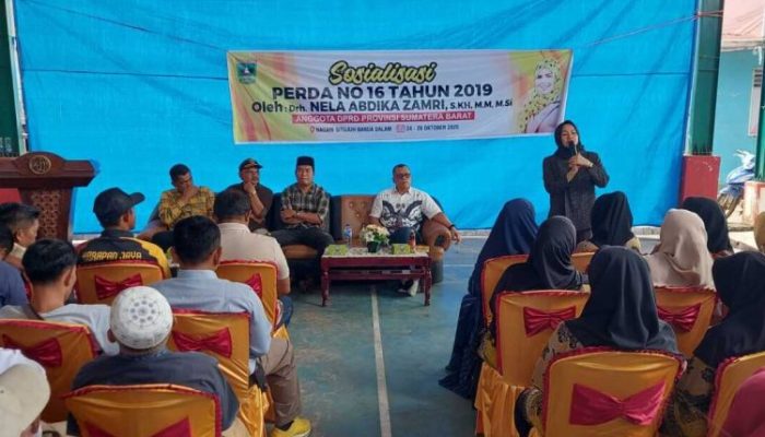 DPRD Sumbar Sosper No 16 Tahun 2019, Nela Abdika : Komitmen Perkuat Ekonomi Kerakyatan