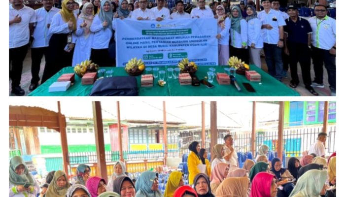 Tim Dosen dari Program Studi Agribisnis, Universitas Sriwijaya Gelar Pengabdian di Desa Burai Kecamatan Tanjung Batu