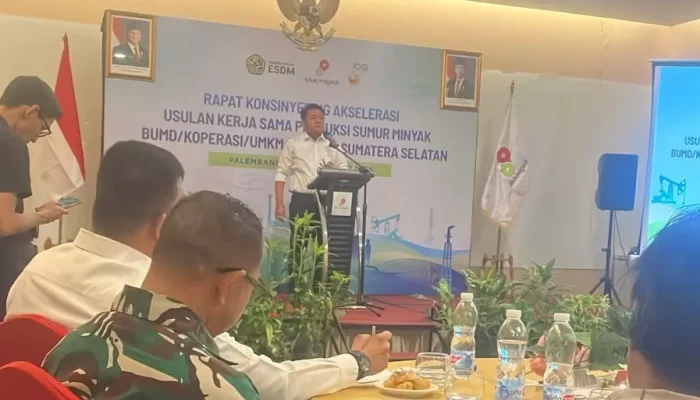 Wabup PALI Hadiri Konsinyering Akselerasi Kerjasama Produksi di Palembang, Dorong Pengelolaan Sumur Rakyat