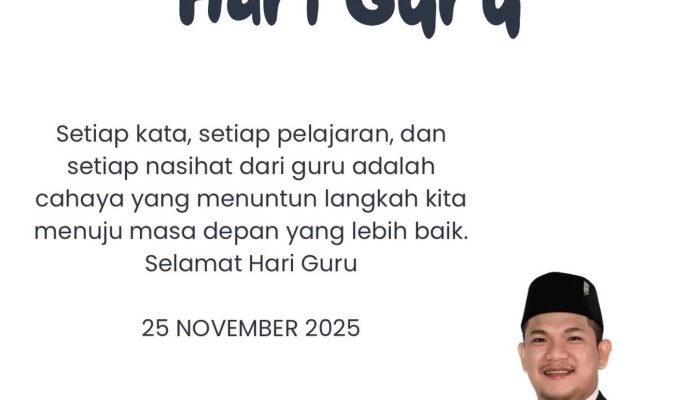 Momentum Hari Guru, Ragil Saputra S.H : Pemerintah Daerah Harus Beri Perhatian Kesejahteraan Untuk Tenaga Pendidik