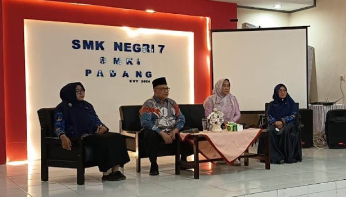 Ketua DPRD Sumbar Silahturami ke SMK 7 Padang, Muhidi : Pekuat Sistem dan Regulasi Agar DBH Naik