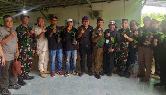 Hari Ke Dua Bimtek Ketahan Pangan, Peserta Study Ke kebun Pisang Cavendish