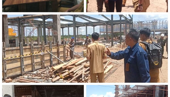 Pemkab Pali Sidak Gabungan ke Bangunan PT.Titan Group : Tidak Memiliki IMB