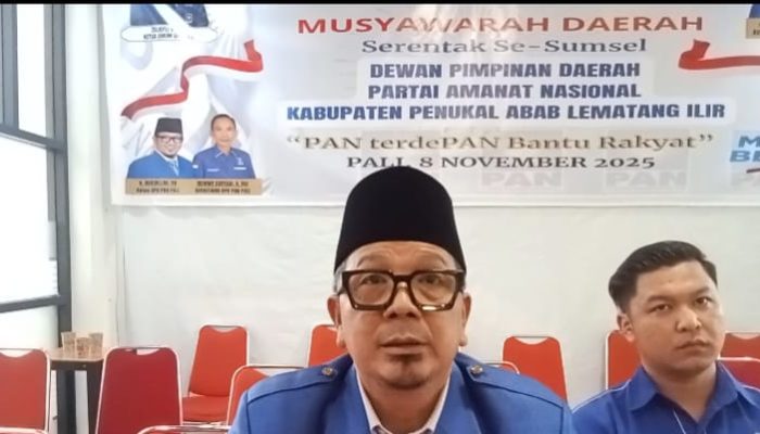 DPD Partai PAN Pali Gelar Musda,  H. Ubaidillah, S.H Terpilih sebagai Formatur Tunggal