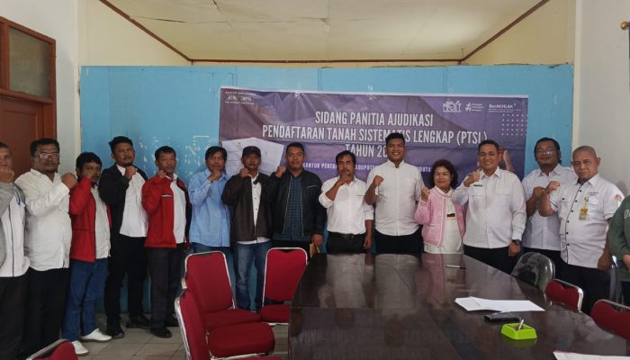 Kantor Pertanahan Kabupaten Humbang Hasundutan Gelar Sidang PTSL di Doloksanggul