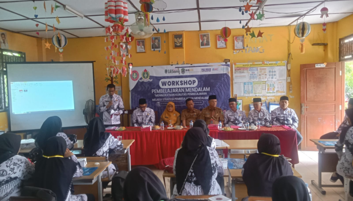 PGRI PALI Gelar Workshop di SD Negeri 08 Talang Ubi, Tema : Pembelajaran Mendalam