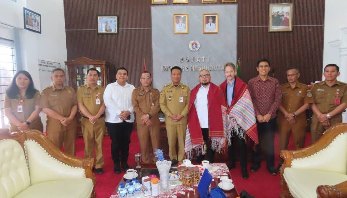 BPN Humbahas Hadiri Audiensi Tim Digitalisasi Food Estate