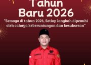 Tahun Baru 2026 ! Ketua Fraksi Pdip Pali Semoga Dipenuhi Cahaya Dan Keberuntungan