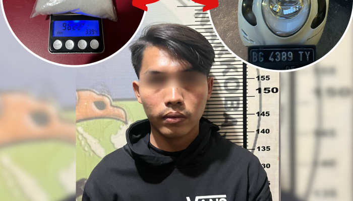 Tim Polres Prabumulih Berhasil Ungkap Kasus Peredaran Narkoba, 1 Pelaku dan 100gr Sabu Diamankan