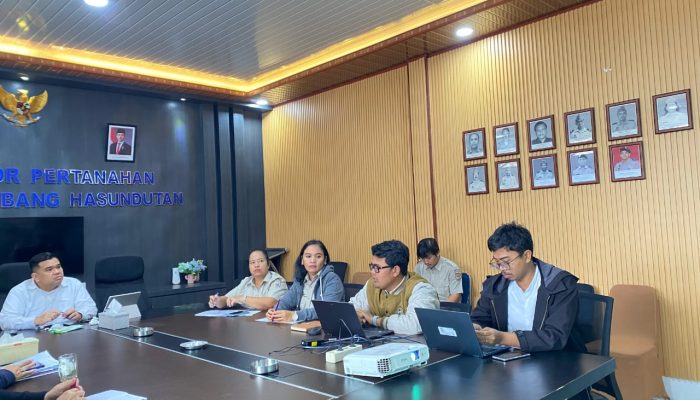 Jelang Akhir Tahun, BPN Humbahas Laksanakan Rapat Program Strategis Nasional