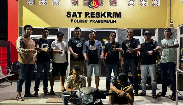 Tim Polres Prabumulih Berhasil Ungkap Kasus Pencurian Kendaraan R2, 2 Pelaku Diringkus