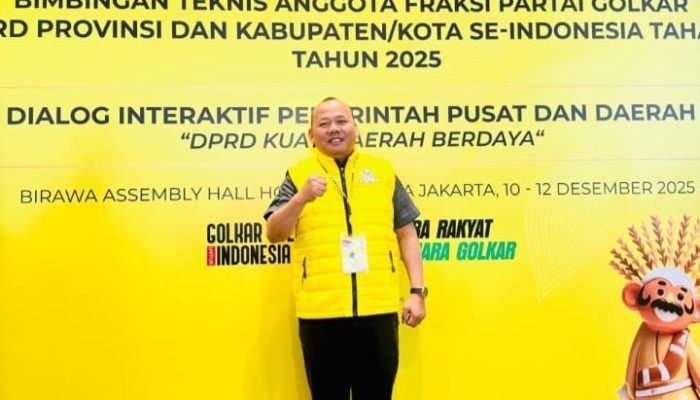 Ketua DPD Golkar PALI Suarno Ikuti Bimtek Rutin : Tingkatkan Kualitas Legislator, Wujudkan Politik Kerja Nyata Bukan Sekadar Opini