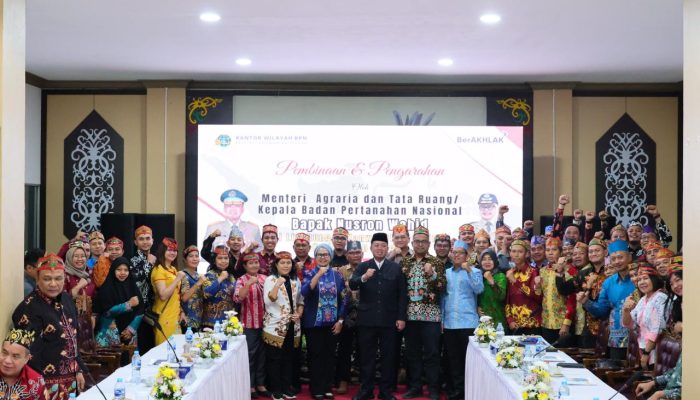 Menteri ATR BPN : Percepat Penyelesaian Target RDTR