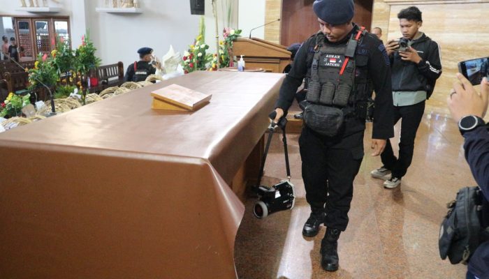 Polresta Solo Gelar Sterilisasi Gereja, Sambut Hari Raya Natal