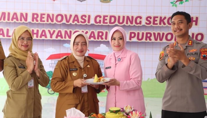 Renovasi TK Kemala Bhayangkari 83 Purworejo Diresmikan, Bupati Yuli: Fondasi Pendidikan Kuat