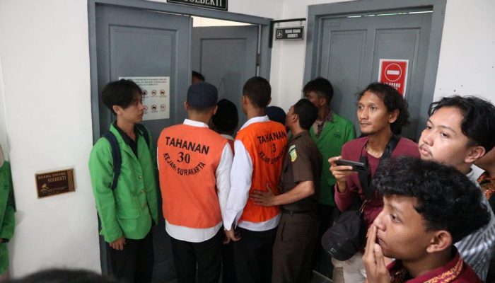 Sidang Perdana, Dua Terduga Pelaku Paska Demo Kisruh Agustus 2025