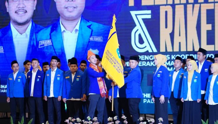 Syaidina Ali Resmi Dilantik Sebagai Ketua PKC PMII Sumsel Periode 2025-2027
