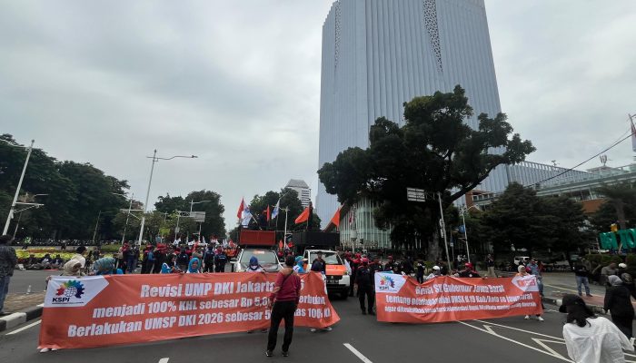 KSPI dan Partai Buruh Kembali Aksi di Depan Istana 8 Januari 2026, Bila Tidak Ada Penyelesaian, Aksi Akan Berlanjut