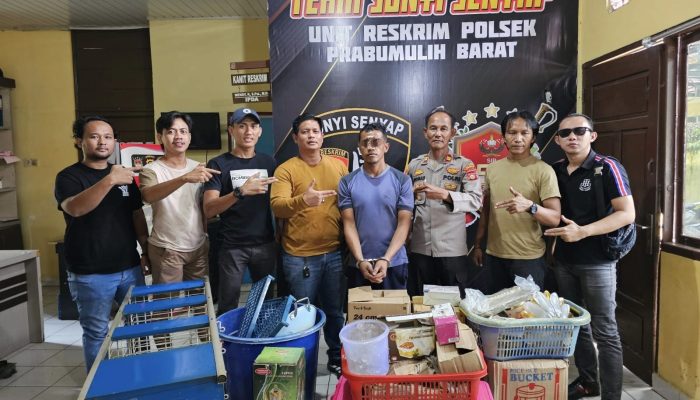 Polsek Prabumulih Barat Ungkap Kasus Pencurian di Kelurahan Mangga Besar, 1 Pelaku dan Barang Bukti Diamankan