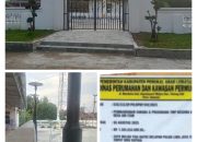Diduga Tidak Sesuai Volume dan Mark Up Anggaran, Proyek TMP Kusuma Bangsa Desa Air Itam Jadi Sorotan