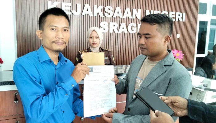 LBH Rakyat Merdeka Laporkan Dugaan Praktek Jual Beli Jabatan Perangkat Desa Tahun 2023 ke Kejaksaan Negeri Sragen