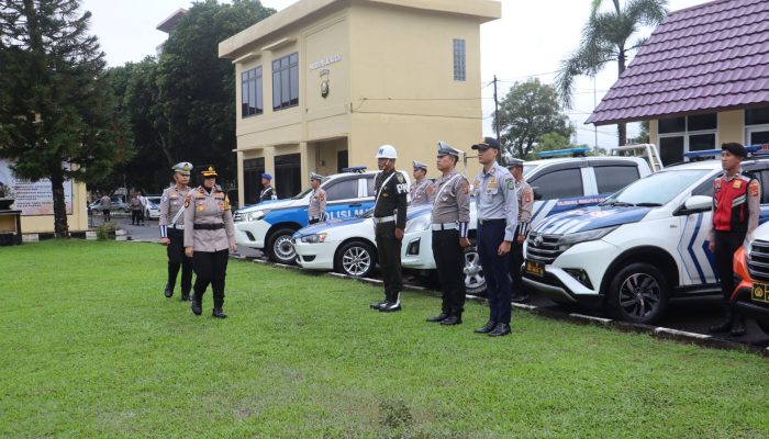 Polres Prabumulih Gelar Apel Pasukan Operasi Keselamatan Musi 2026
