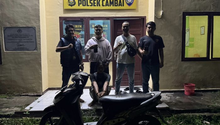 Polsek Cambai Ungkap Kasus Pencurian, 1 Pelaku dan Barang Bukti Diamankan