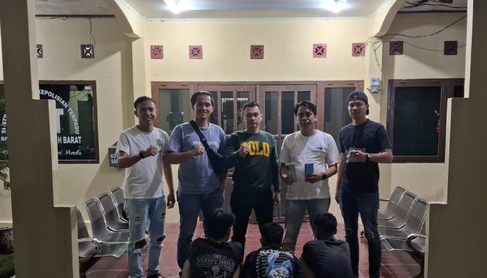 Polsek Prabumulih Barat Ungkap Kasus Pencurian di Kelurahan Mangga Besar, 3 Pelaku Masih Pelajar di Amankan