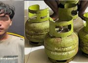 Polres Prabumulih Ringkus Pelaku Pencurian Tabung Gas Melon di Kelurahan Karang Raja