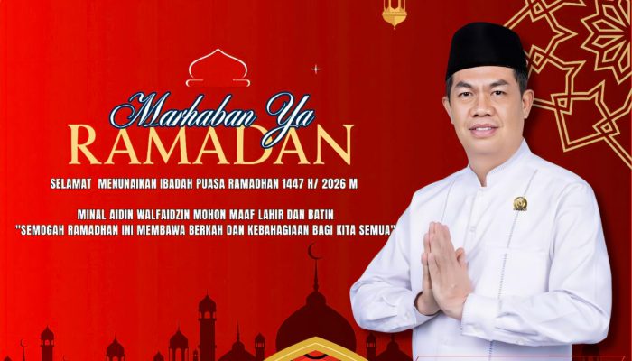 Ketua DPC PDIP PALI Ucapkan selamat Ramadhan 1447 Hijiriah, H. Kristian : Semoga Mendapatkan Berkah dan Kebahagiaan untuk Kita Semua