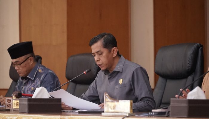 Wirman Putra Tegaskan Komitmen DPRD Bahas Tuntas Empat Ranperda untuk Kepentingan Masyarakat