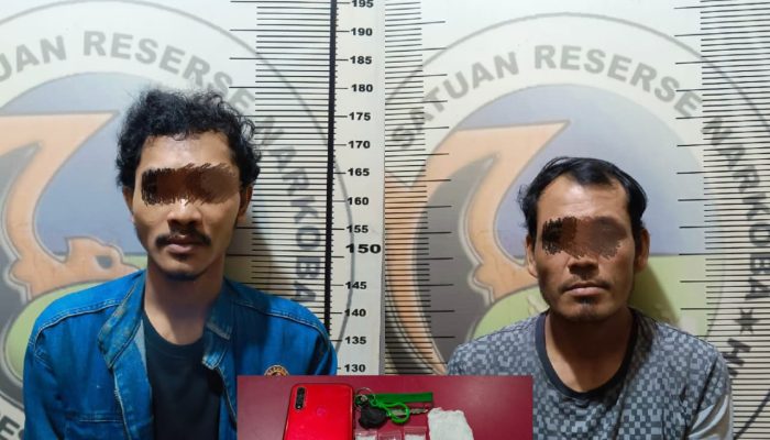 Polres Prabumulih Ungkap Kasus Narkoba, 2 Pelaku dan Barang Bukti Diamankan