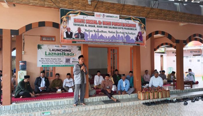 Yayasan Al Ihsan Gelar Bakti Sosial dan Buka Bersama Sekaligus Peluncuran TKIT Al Ihsan serta LAZNAS IKADI Prabumulih