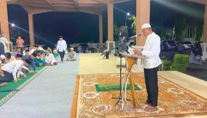 Pemkot Prabumulih Gelar Buka Puasa Bersama, Sholat Magrib, Sholat Isya dan Tarawih Berjemaah