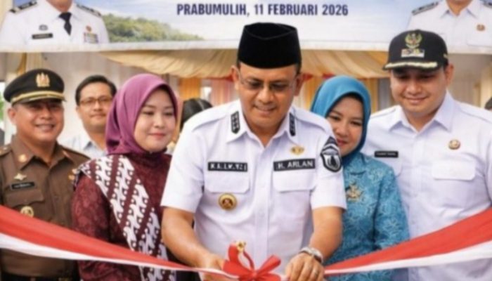 Walikota Prabumulih, H. Arlan Resmikan Kantor Kelurahan Muara Dua Barat : Wujudkan Pelayanan Lebih Nyaman dan Representatif