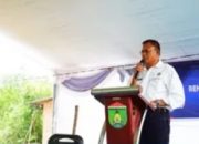Walikota Prabumulih H. Arlan Resmikan Peletakan Batu Pertama Renovasi Rumah Tidak Layak Huni di Kelurahan Arimbi Jaya