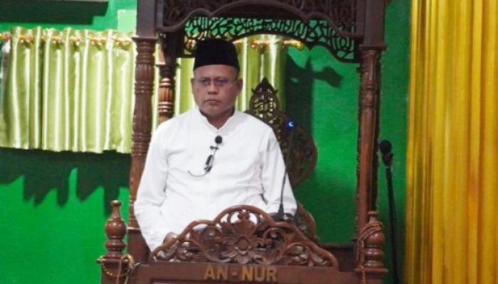 Walikota Prabumulih H. Arlan Hadiri Safari Ramadhan 1447 H/2026 M, di Masjid An-Nur Karang Raja Perumnas