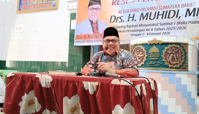 Ketua DPRD Sumbar Reses bersama Majelis Taklim se-Kecamatan Padang Timur