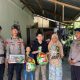 Hangatnya Kebersamaan Idul Fitri, Danyon C Pelopor Berbagi dengan Anak Yatim Personel Brimob