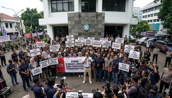Idul Fitri 1447 H: Perlawanan dari Bumi Serepat Serasan, Efran Suarakan Perlawanan Terhadap Pembungkaman Pers