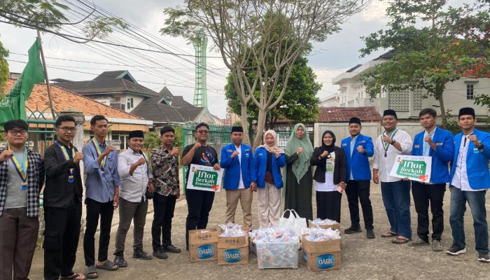 PKC PMII Sumsel Gelar Aksi Berkah Ramadhan dengan Berbagi Takjil
